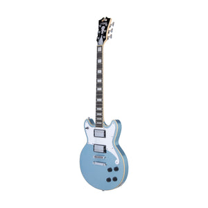 D'Angelico Premier Brighton Electric Guitar, Ice Blue Metallic