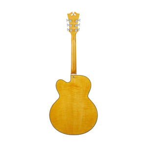 D'Angelico Premier EXL-1 Hollowbody Electric Guitar, Satin Honey Blonde