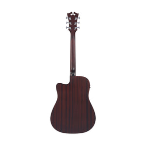 D'Angelico Premier Bowery LS Dreadnought Acoustic Guitar, Satin Vintage Sunburst