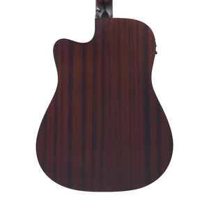 D'Angelico Premier Bowery LS Dreadnought Acoustic Guitar, Satin Vintage Sunburst