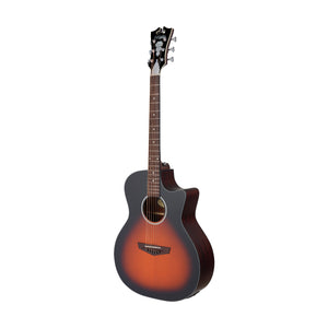 D'Angelico Premier Gramercy LS Grand Auditorium Acoustic Guitar, Satin Vintage Sunburst
