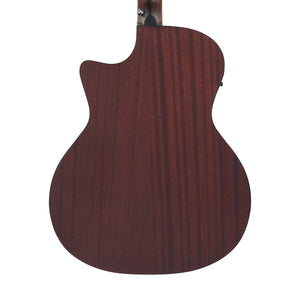 D'Angelico Premier Gramercy LS Grand Auditorium Acoustic Guitar, Satin Vintage Sunburst