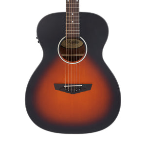 D'Angelico Premier Tammany LS Orchestra Acoustic Guitar, Satin Vintage Burst
