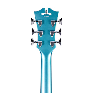 D'Angelico Premier SS Semi-Hollow Electric Guitar w/Stopbar Tailpiece, Ocean Turquoise