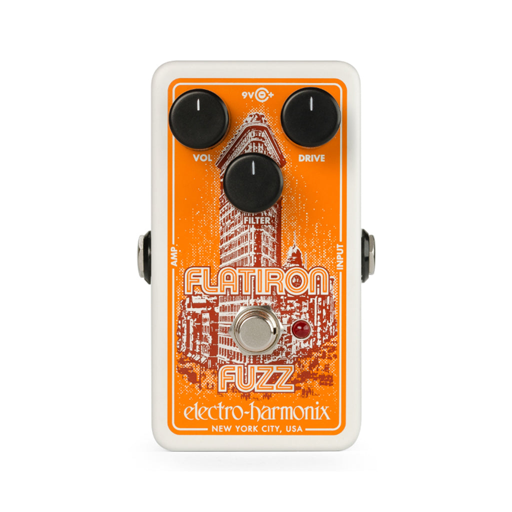 ギター electro-harmonix Flatiron Fuzz Electro-Harmonix Flatiron Fuzz Guitar Effects Pedal – Swee Lee