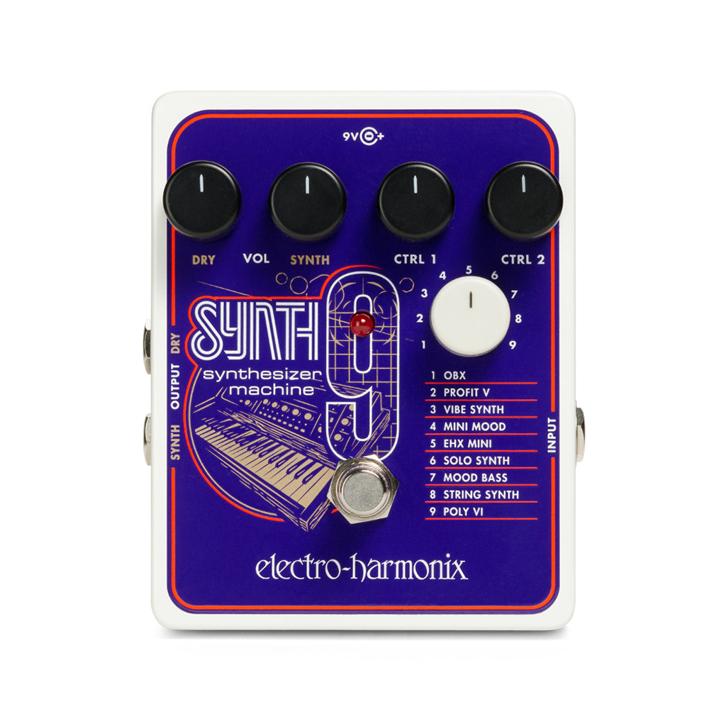 ギター electro harmonix SYNTH9 Electro-Harmonix SYNTH9 Synthesizer Machine Guitar Effects Pedal