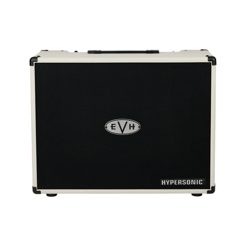 EVH 5150III Hypersonic FR12 Guitar Amp Cabinet, Ivory, 230V UK