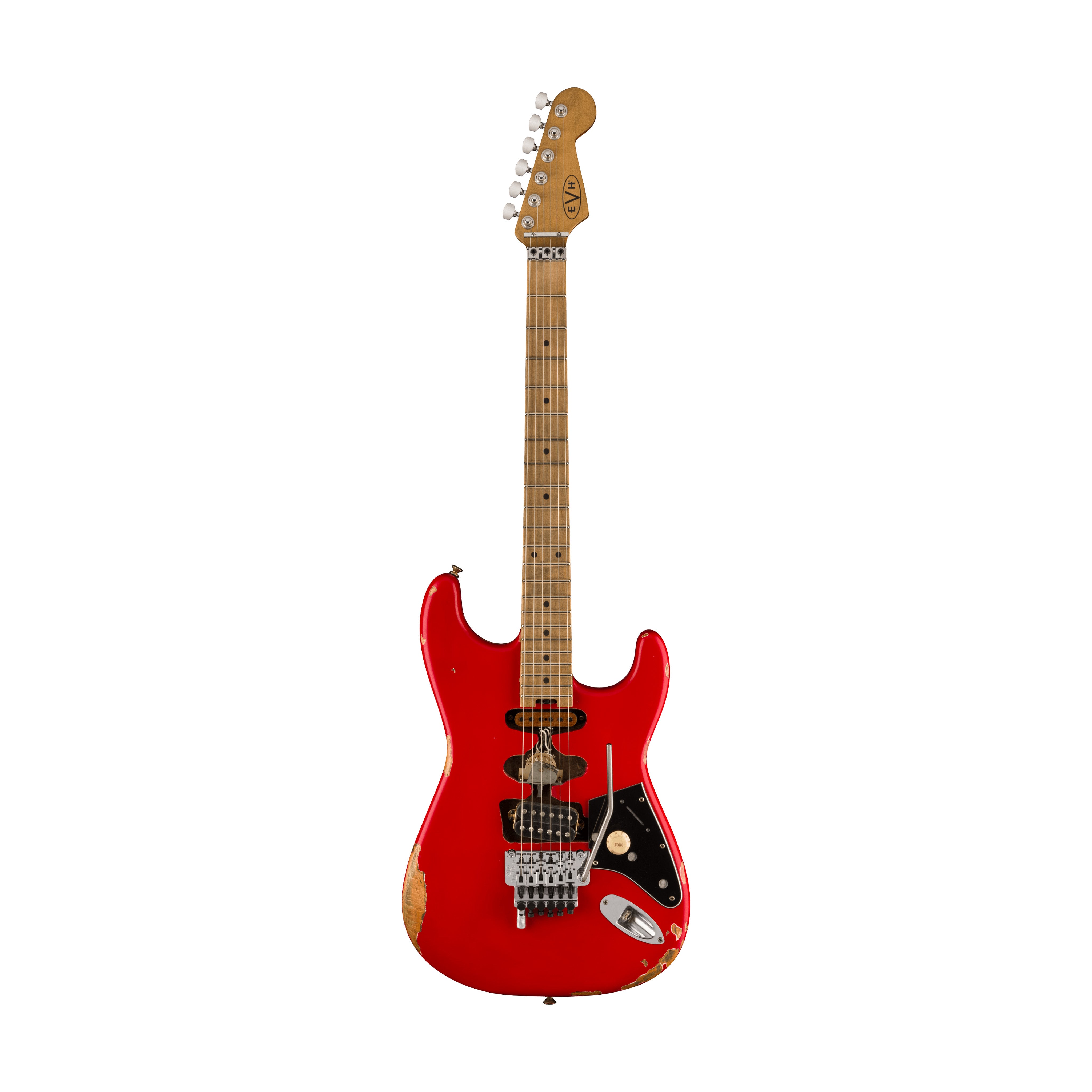 EVH Frankenstein Series Relic Electric Guitar, Red – Swee Lee