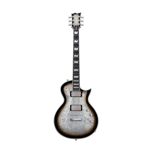 ESP Original Series Eclipse Custom DB Electric Guitar, Silver Liquid Metal Burst