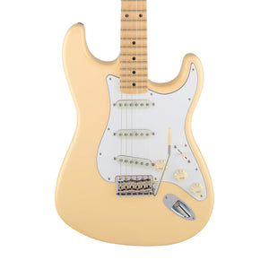 Fender Artist Yngwie Malmsteen Stratocaster Guitar, Scalloped Maple FB, Vintage White