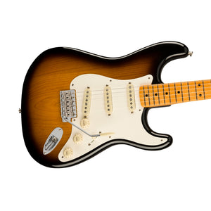 Fender American Vintage II 57 Stratocaster Electric Guitar, Maple FB, 2-Tone Sunburst