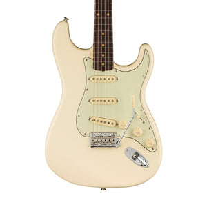 Fender American Vintage II 61 Stratocaster Electric Guitar, RW FB, Olympic White