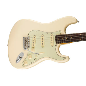 Fender American Vintage II 61 Stratocaster Electric Guitar, RW FB, Olympic White