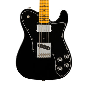 Fender American Vintage II 77 Telecaster Custom Electric Guitar, Maple FB, Black