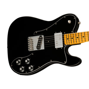 Fender American Vintage II 77 Telecaster Custom Electric Guitar, Maple FB, Black