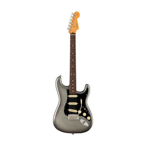 Fender American Professional II Stratocaster Electric Guitar, RW FB, Mercury