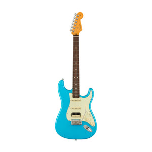 Fender American Professional II HSS Stratocaster Electric Guitar, RW FB, Miami Blue