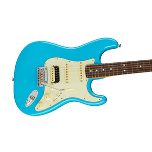 Fender American Professional II HSS Stratocaster Electric Guitar, RW FB, Miami Blue