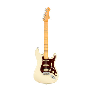 Fender American Professional II HSS Stratocaster Electric Guitar, Maple FB, Olympic White