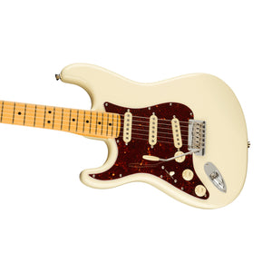 Fender American Professional II Left-Handed Stratocaster Electric Guitar, Maple FB, Olympic White