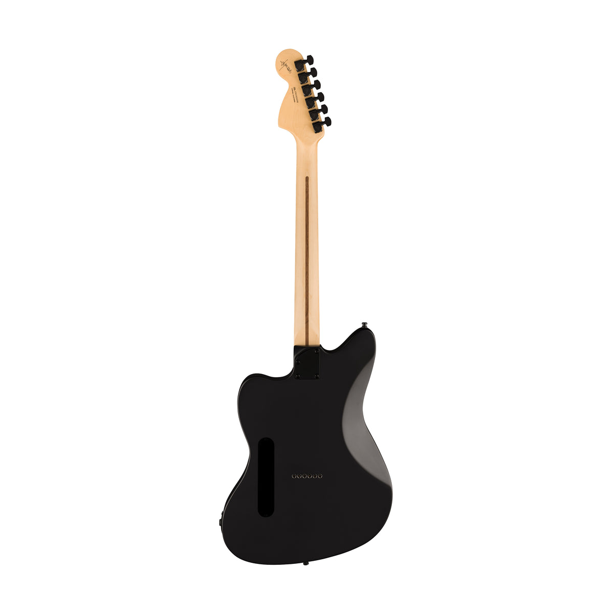 Fender Artist Jim Root Jazzmaster Guitar, Ebony Neck, Flat Black