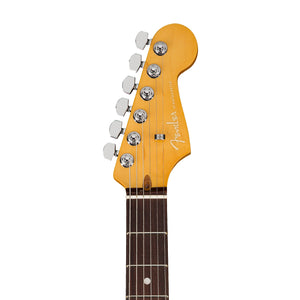 Fender American Ultra Stratocaster Electric Guitar, RW FB, Arctic Pearl