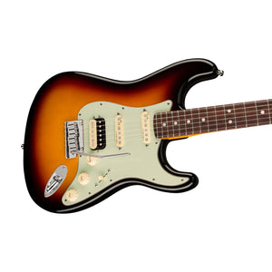 Fender American Ultra HSS Stratocaster Electric Guitar, RW FB, Ultraburst