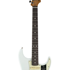 Fender FSR American Ultra HSS Stratocaster Electric Guitar, RW FB, Sonic Blue