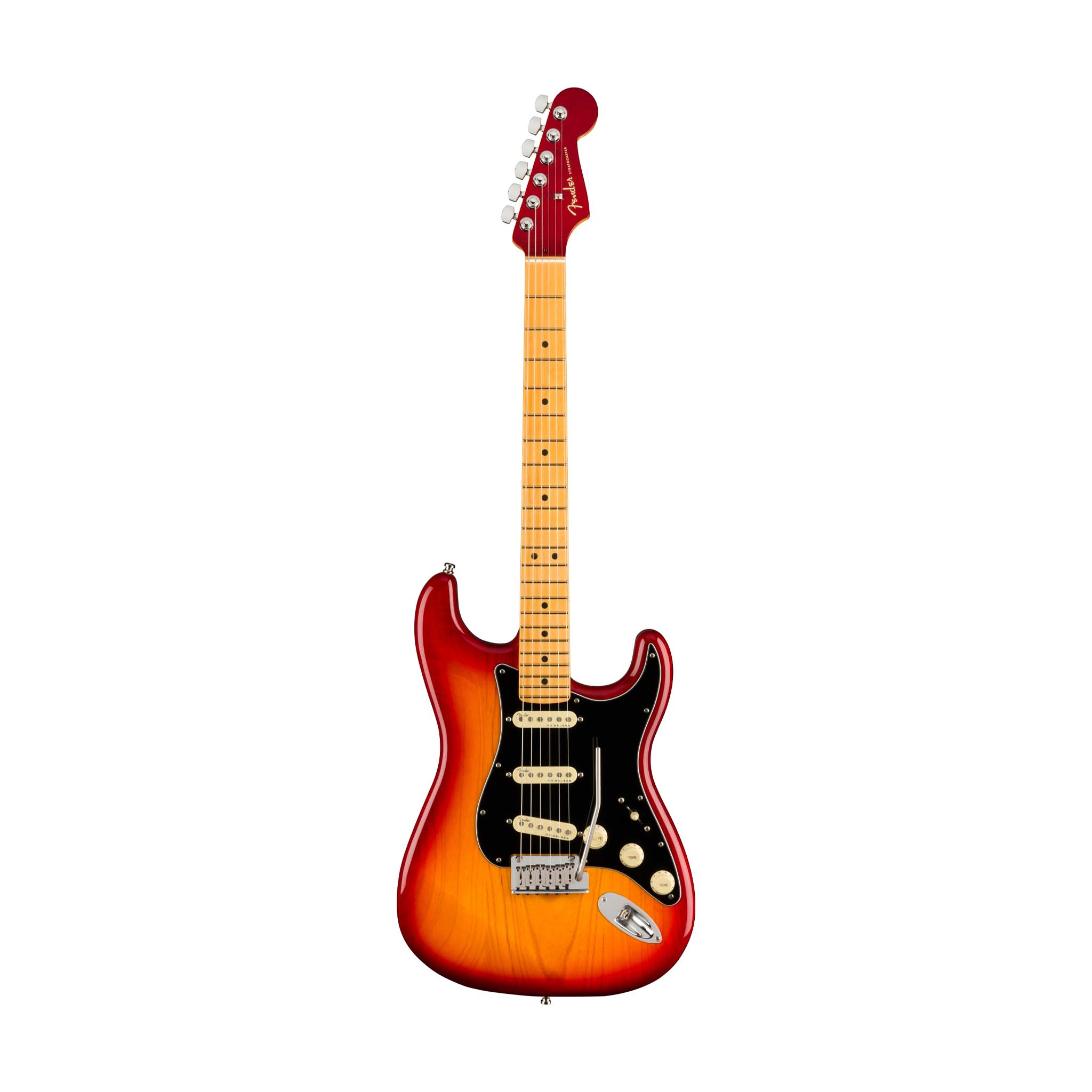 Fender American Ultra Luxe Stratocaster Electric Guitar, Maple FB