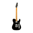 Fender American Ultra Luxe Telecaster Floyd Rose HH Electric Guitar, Maple FB, Mystic Black