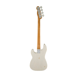 Fender Mike Dirnt Road Worn Precision Bass Guitar, RW FB, White Blonde