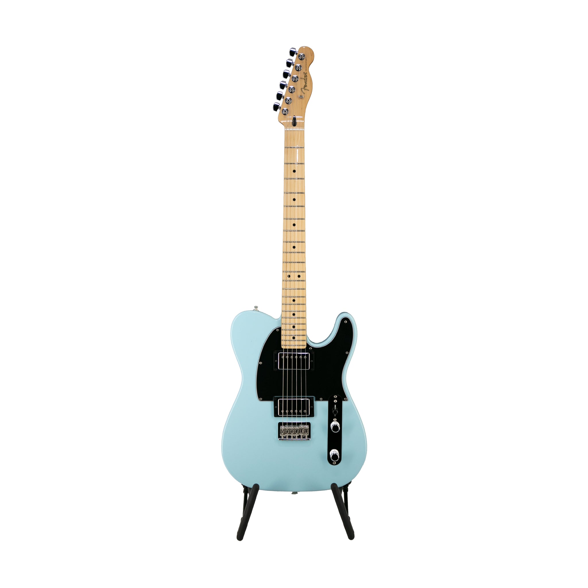 Fender Limited Edition Player Telecaster HH Electric Guitar, Maple FB, Daphne Blue
