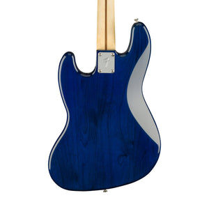 Fender Limited Edition Player Series Plus Top Jazz Bass Guitar, Maple FB, Blue Burst
