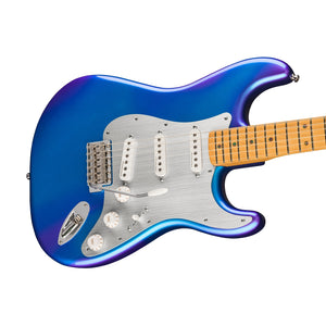 Fender Limited Edition H.E.R. Stratocaster Electric Guitar, Maple FB, Blue Marlin