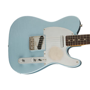 Fender Chrissie Hynde Telecaster Electric Guitar, RW FB, Ice Blue Metallic