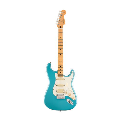 Fender Player II Stratocaster HSS Electric Guitar, Maple FB, Aquatone Blue