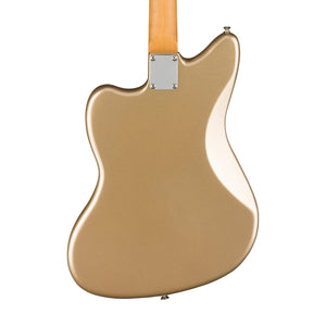Fender Gold Foil Jazzmaster Electric Guitar, Ebony FB, Shoreline Gold