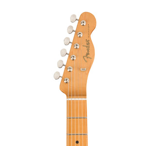 Fender Noventa Telecaster Electric Guitar, Maple FB, Fiesta Red