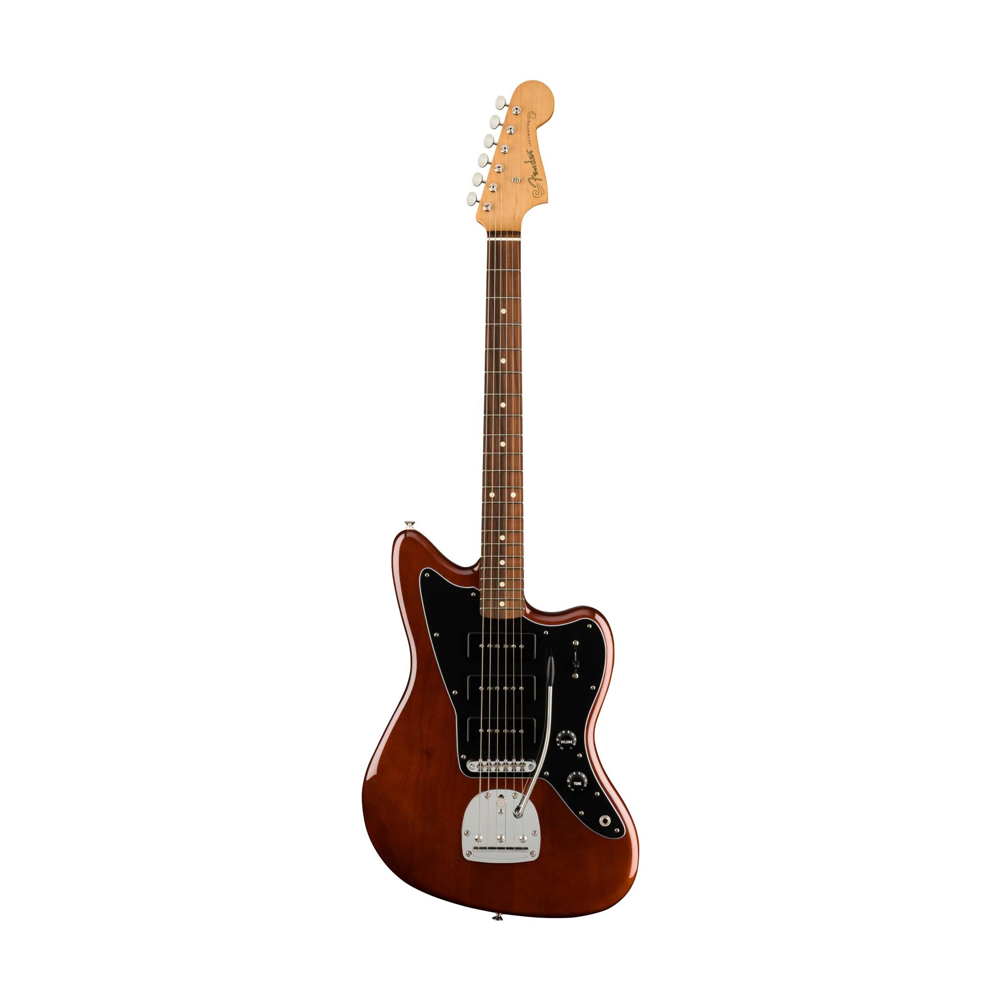 Fender Noventa Jazzmaster Electric Guitar, PF FB, Walnut