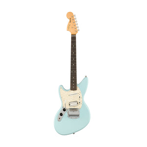 Fender Kurt Cobain Jag-Stang Left-handed Electric Guitar, RW FB, Sonic Blue
