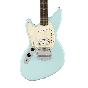 Fender Kurt Cobain Jag-Stang Left-handed Electric Guitar, RW FB, Sonic Blue