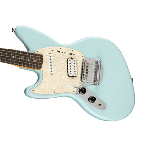 Fender Kurt Cobain Jag-Stang Left-handed Electric Guitar, RW FB, Sonic Blue