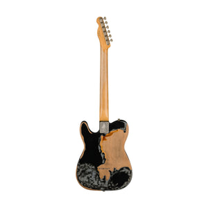 Fender Joe Strummer Road Worn Telecaster Electric Guitar, RW FB, Black