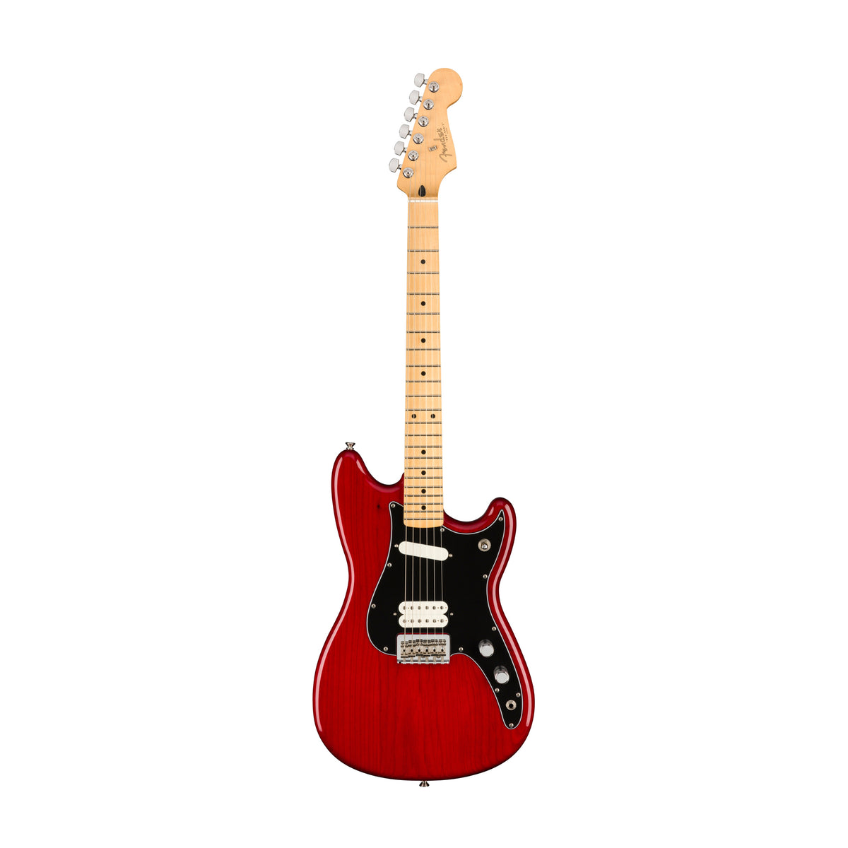ギター Fender duo-sonic HS Fender Player Duo-Sonic HS Electric Guitar, Maple FB, Crimson Red