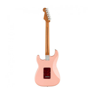 Fender Ltd Ed Player HSS Stratocaster Electric Guitar, Roasted Maple FB, Shell Pink