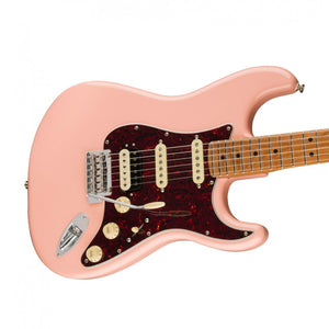 Fender Ltd Ed Player HSS Stratocaster Electric Guitar, Roasted Maple FB, Shell Pink