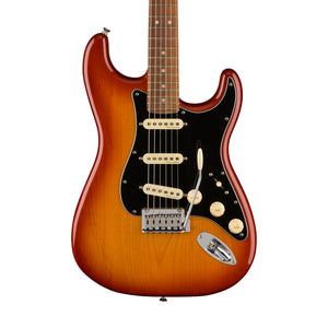 Fender Player Plus Stratocaster Electric Guitar, Pau Ferro FB, Sienna Sunburst