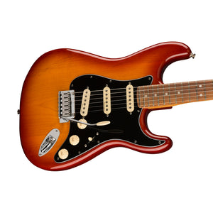 Fender Player Plus Stratocaster Electric Guitar, Pau Ferro FB, Sienna Sunburst
