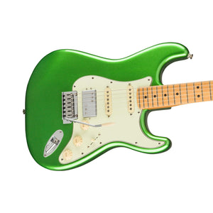 Fender Player Plus HSS Stratocaster Electric Guitar, Maple FB, Cosmic Jade