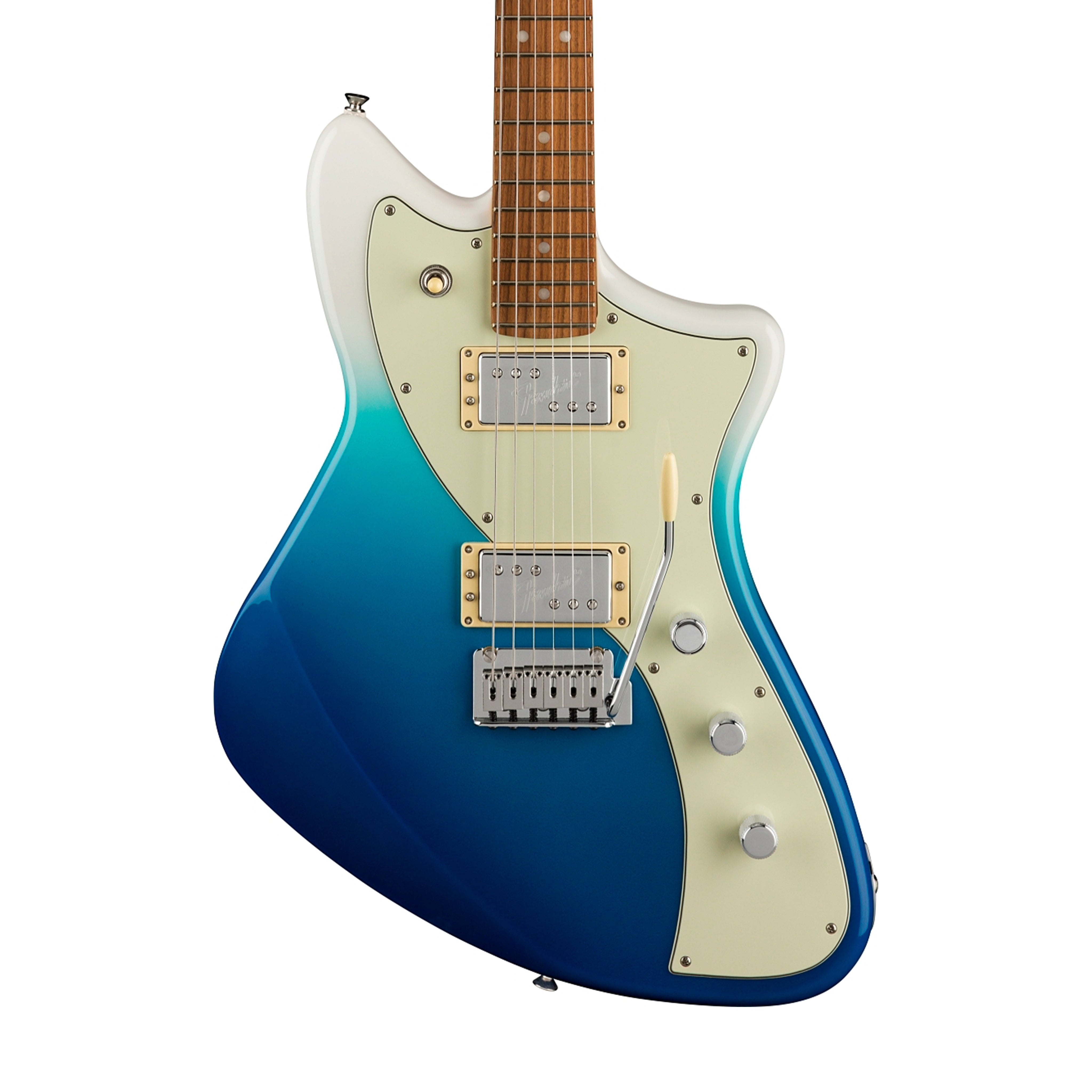 Fender Player Plus Meteora HH Electric Guitar, Belair Blue – Swee